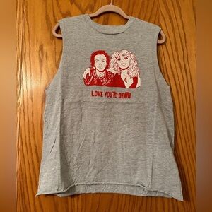 Sandrine Rose Crewneck Sid and Nancy Tank - NWT - Size M